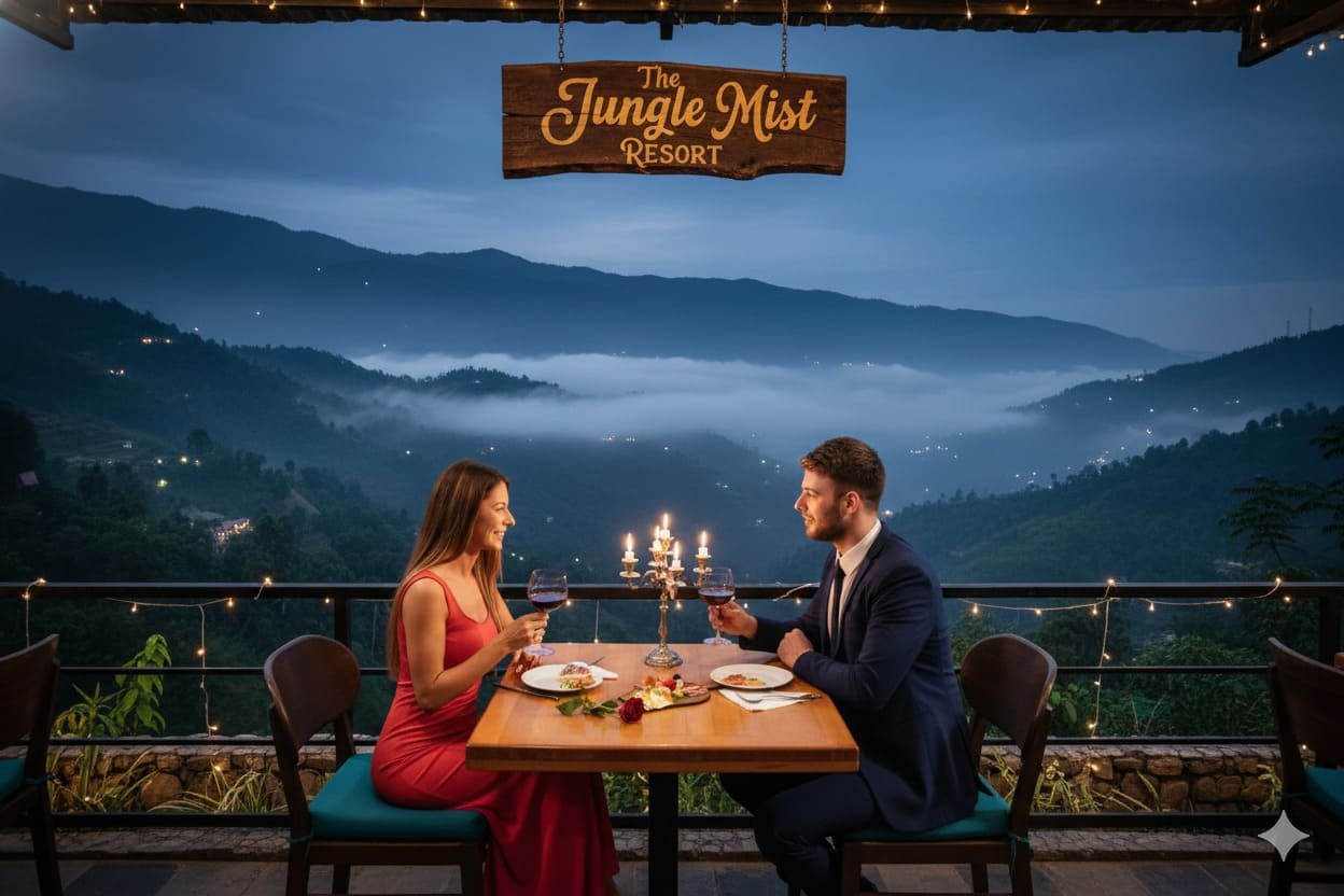 Evening Bonfire for Couples